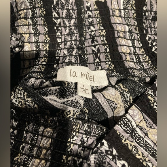 La Miel wide leg pants size large - Picture 2 of 3